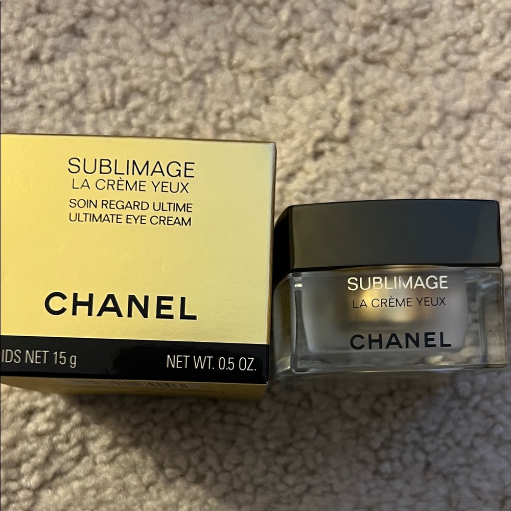 CHANEL Sublimage La Crème Yeux - Gold and Black Packaging